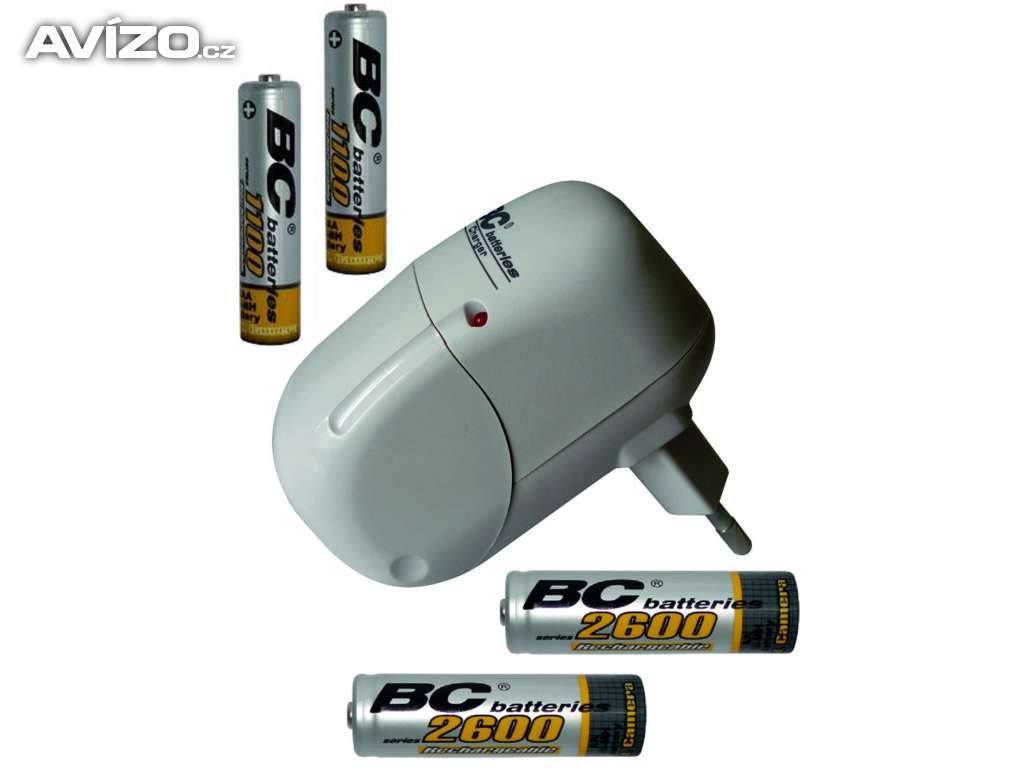 Nová nabíječka AA / AAA baterií - Top cena-SLEVA 70%!